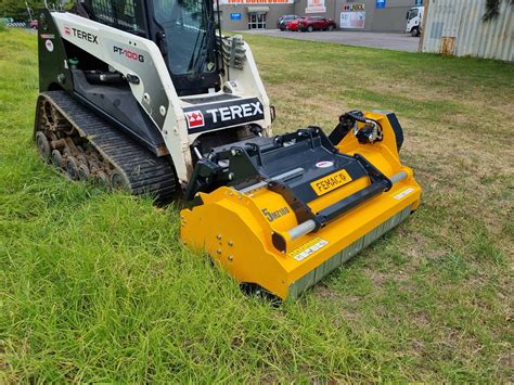 best skid steer flail mower|hydraulic mower for skid steer.